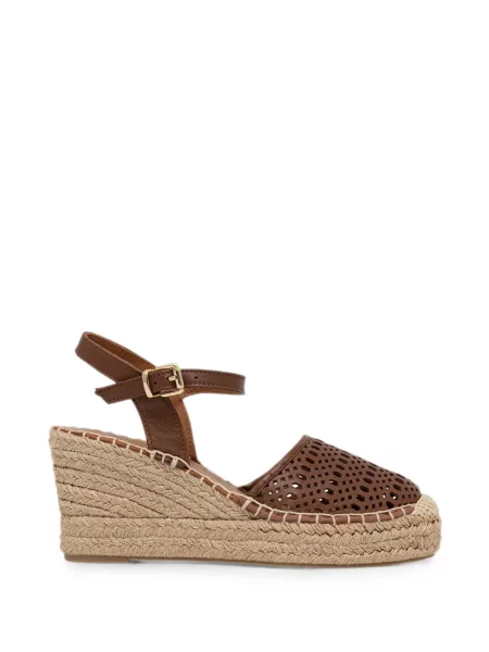 Espadrile Billi Bi cu pană maro
