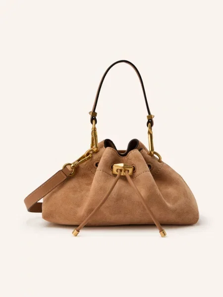 Jimmy Choo Torebka Cinch Mini braun złota