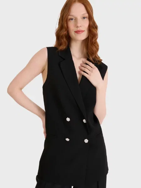 Жилет Naf Naf чорний