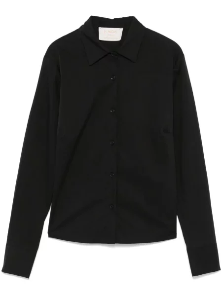Cămașă Kaos din poplin negru