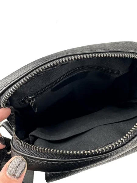 RoyalBag Мессенджер Шкіра чорний