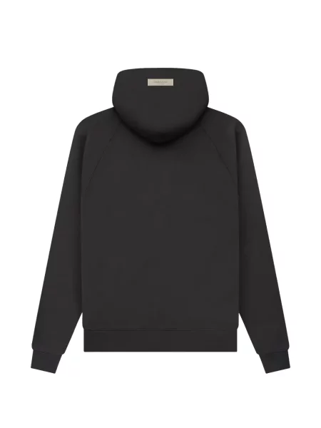 Суичър с качулка Fear Of God Essentials с принт черно