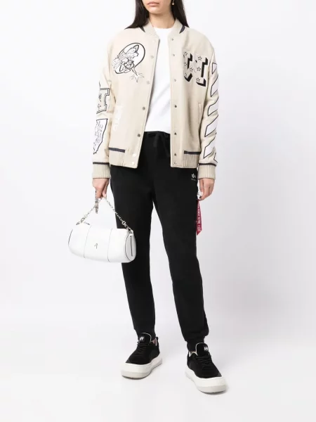 Hlače Alpha Industries crna