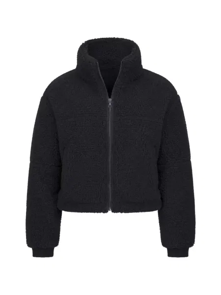 Geacă Urban Classics cu blană negru