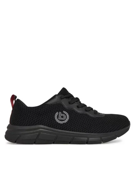 Sneakersy Bugatti czarne