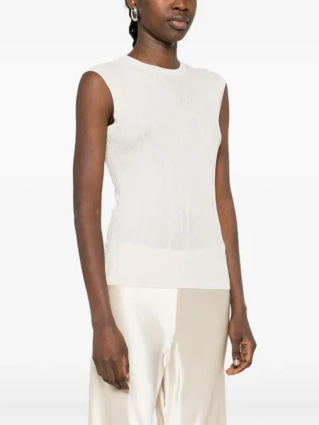 Top Joseph fără mâneci cu nervuri