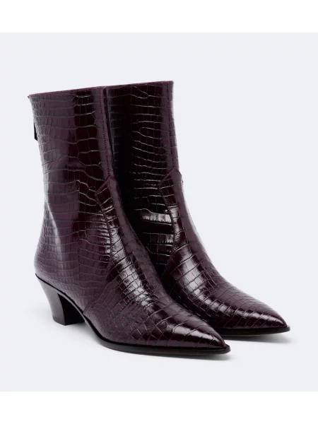 Cizme scurte Aquazzura din piele