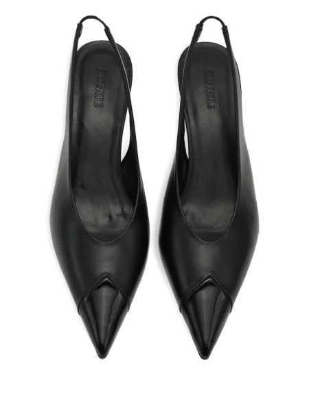 Pantofi cu toc Rotate Birger Christensen din piele slingback negru