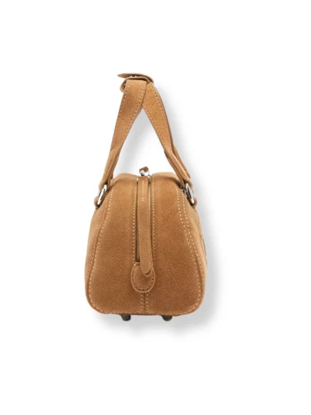 Torebka crossbody Diesel skórzana brązowa