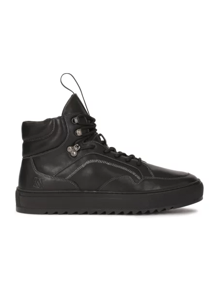 Sneakersy Kazar Studio sznurowane czarne