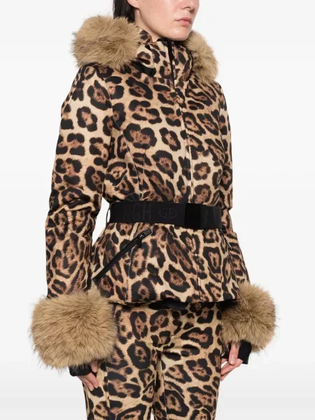 Geacă de schi Goldbergh cu imagine cu model leopard