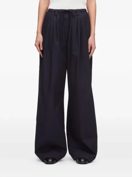 Plačiakojis raišteliu kelnės 3.1 Phillip Lim mėlyna