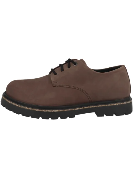 BIRKENSTOCK Čevlji na vezalke Highwood Leoi' rjava