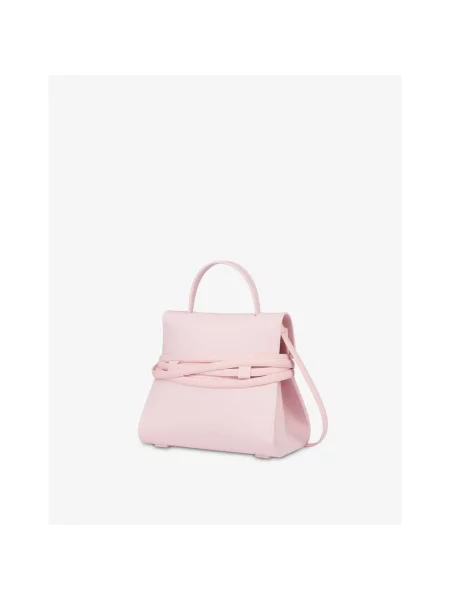 Torebka Moschino wiązana różowa