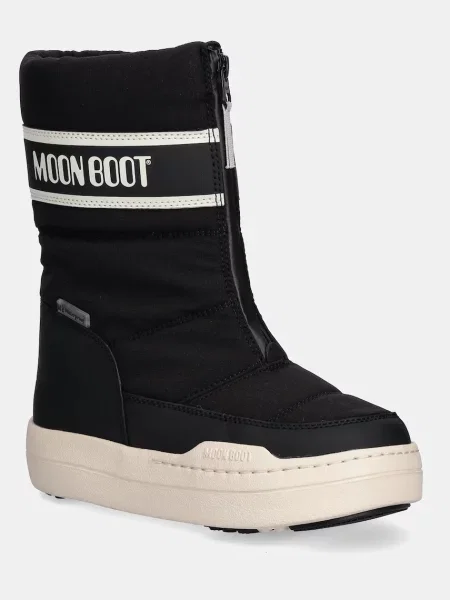 Moon Boot Snehule Jr Park Zip High Wp D čierna