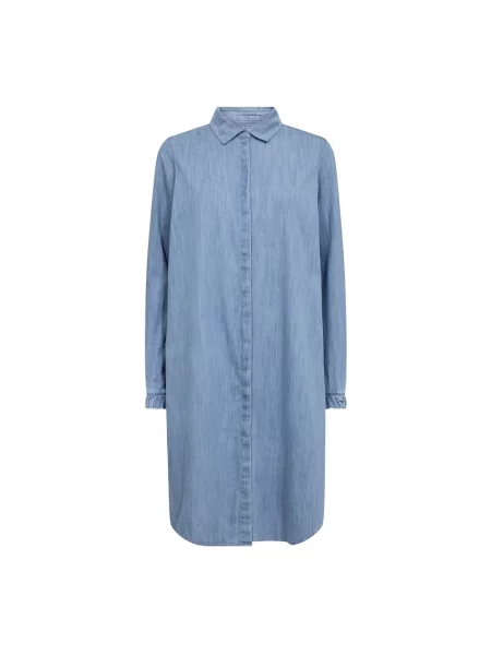 Sukienka koszulowa Mos Mosh niebieska