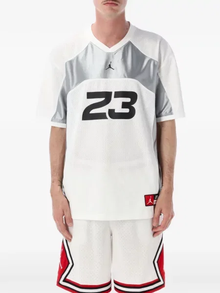 Tricou Jordan din jerseu alb