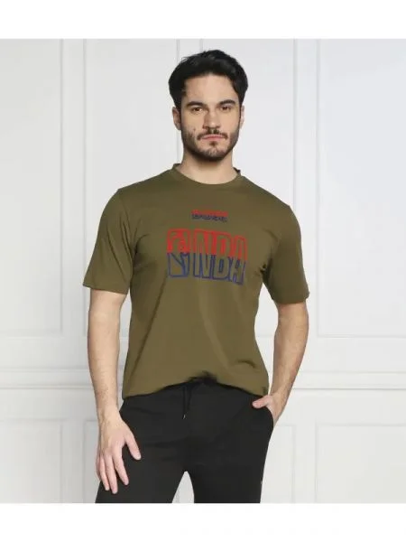 BOSS ORANGE Tricou BOSS X NBA | Relaxed fit portocaliu