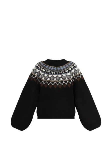 Pulover Munthe cu paiete negru