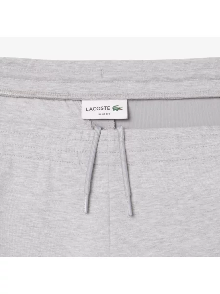 Lacoste Dopasowane Spodnie Dresowe Commuter Z Jerseyu szare