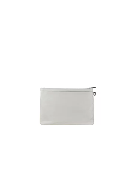 Kopertówka Jimmy Choo skórzana retro biała