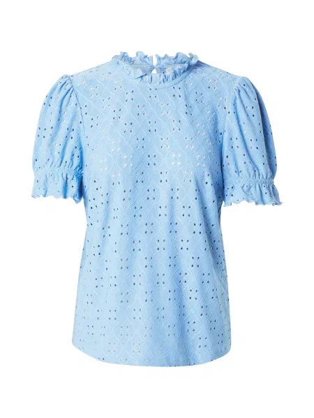 VILA Bluză VIKawa deschis albastru