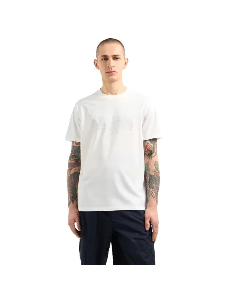 Koszulka Armani Exchange biała