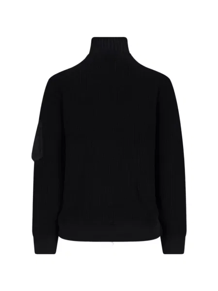 Pulover Sacai tricotate negru