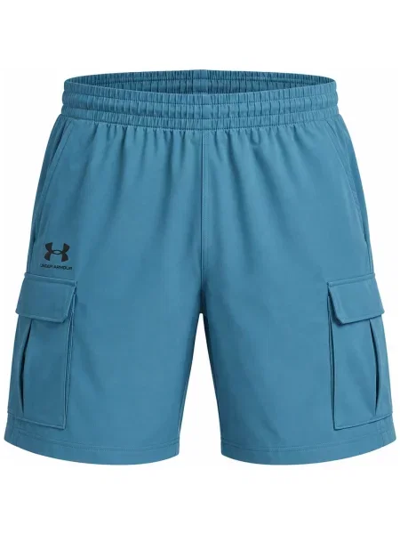 Scurt pantaloni cargo Under Armour albastru