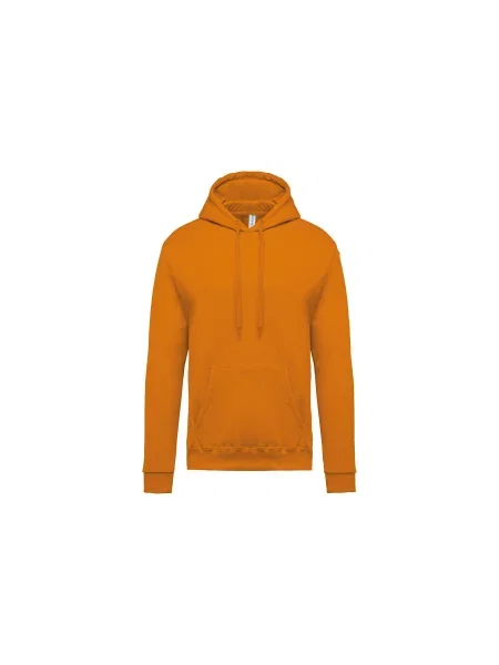 Bluza z kapturem Kariban pomarańczowa