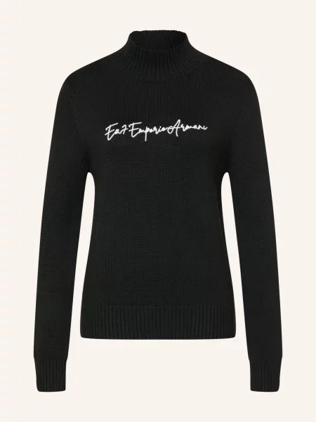 Emporio Armani Sweter schwarz biały