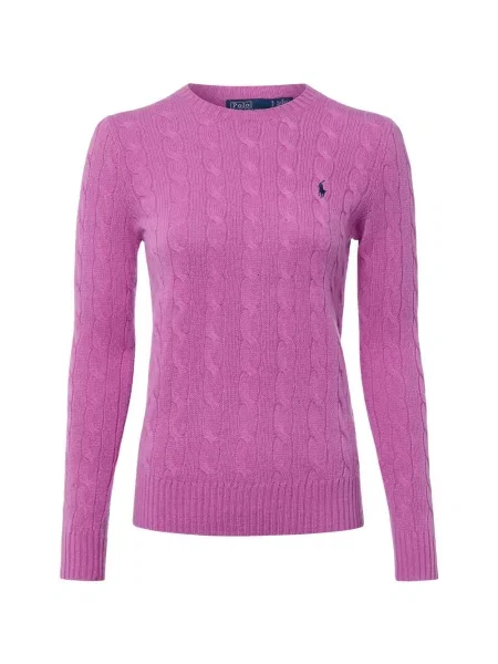 Polo Ralph Lauren Sweter z zawartością kaszmiru Kobiety Kaszmir wyrazisty róż S