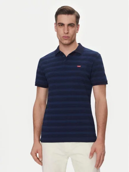 LEVI'S ® Tričko Housemark Polo / enciánová modrá