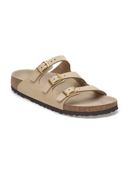Birkenstock papuci din nubuc Florida HEX