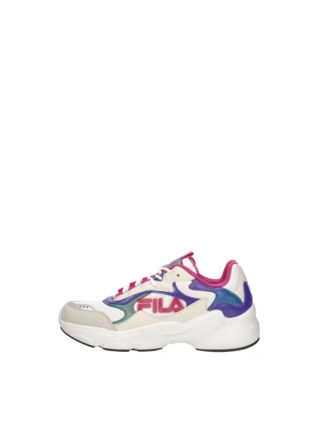 Lniane sneakersy Fila z logo