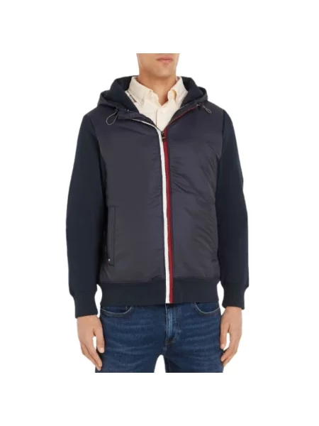 Kamizelka Tommy Hilfiger z kapturem niebieska