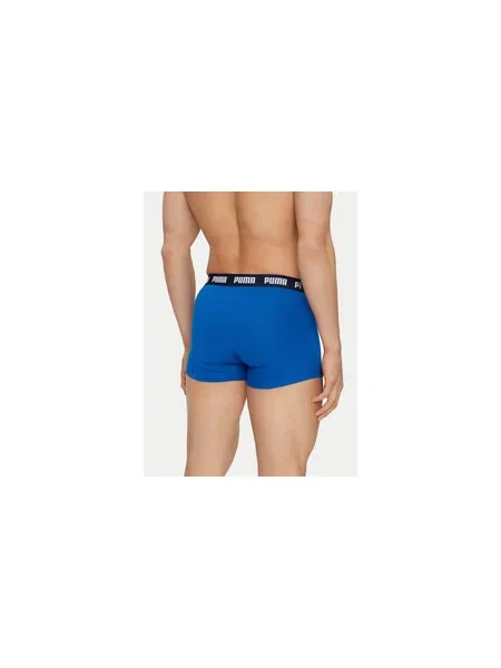 Férfi boxeralsó PUMA Everyday 3 pairs blue combo. Méret: S kék