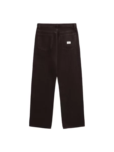 Szerokie jeansy Norse Projects czarne