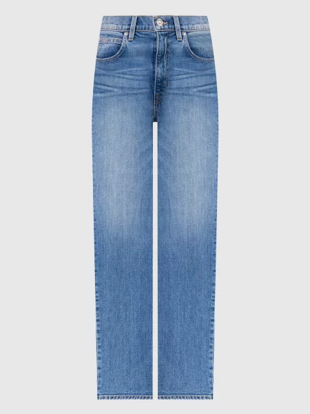 Джинси London з ефектом потертості Slvrlake сині