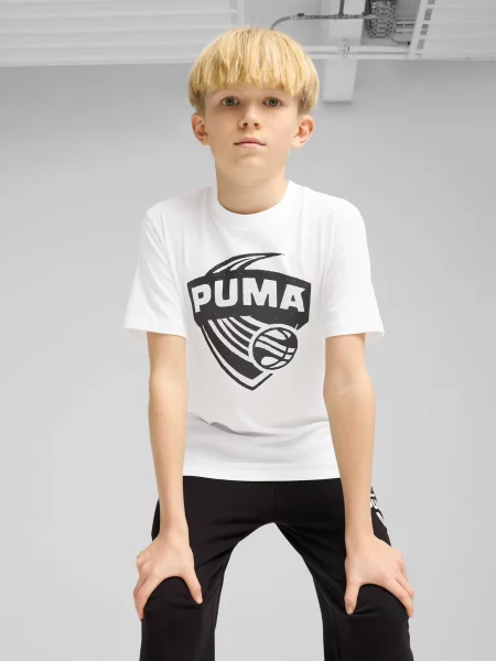 Детская футболка Puma белая