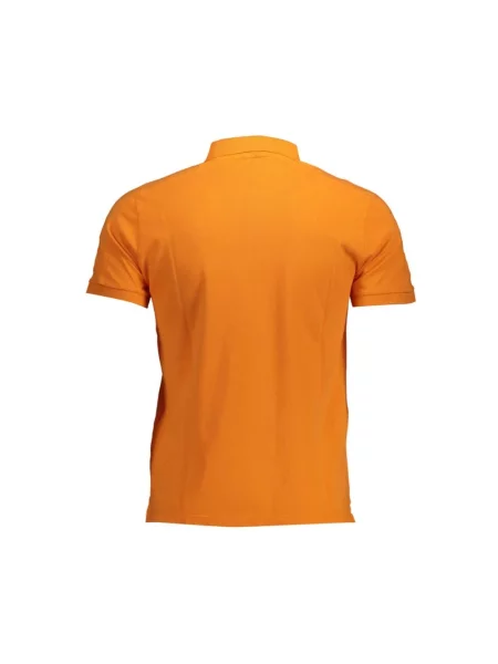 Koszulka polo North Sails z krótkim rękawem pomarańczowa