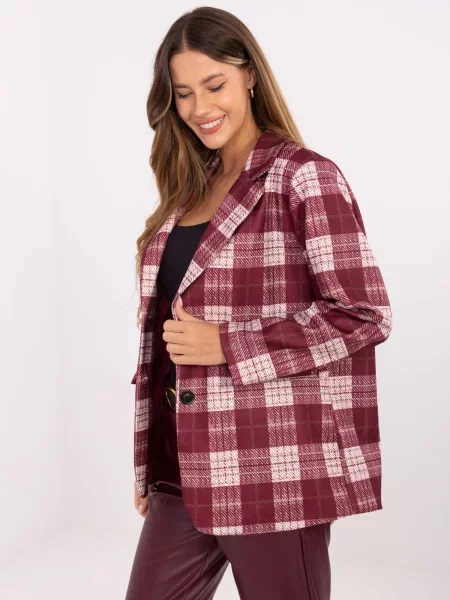 Marynarka Rue Paris bordowa