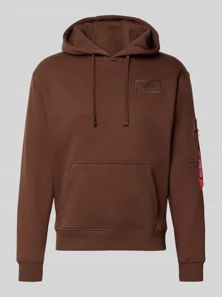 Bluza z kapturem z kieszenią kangurka Alpha Industries