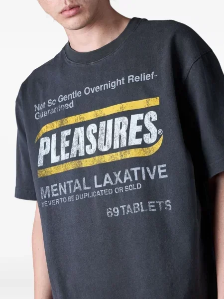 Tricou Pleasures gri