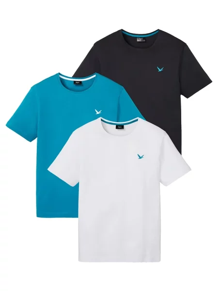 T-shirt 3 szt. biała