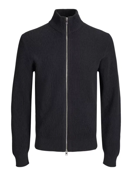 JACK & JONES Geacă tricotată JJEPERFECT' negru
