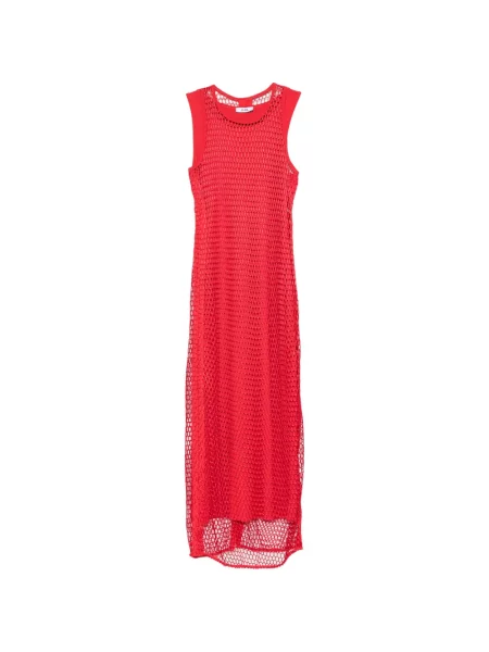 Rochie maxi Jijil fără mâneci roșu