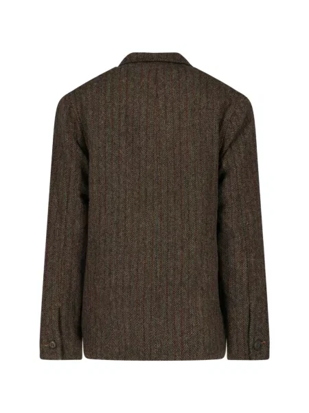 Sacou Roy Roger's cu model herringbone maro