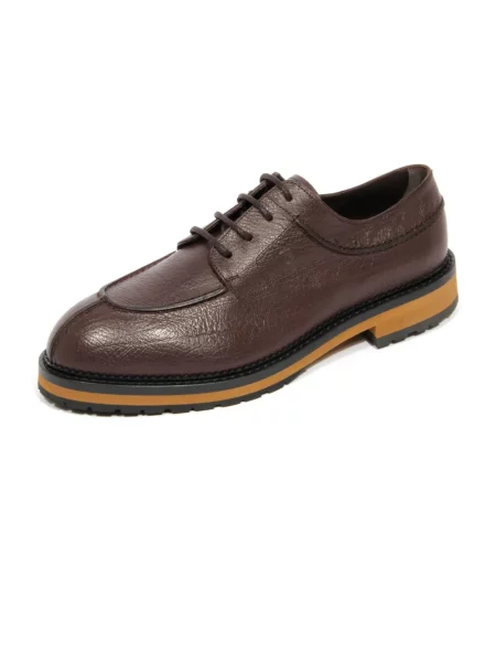 Półbuty Tod's skórzane brązowe