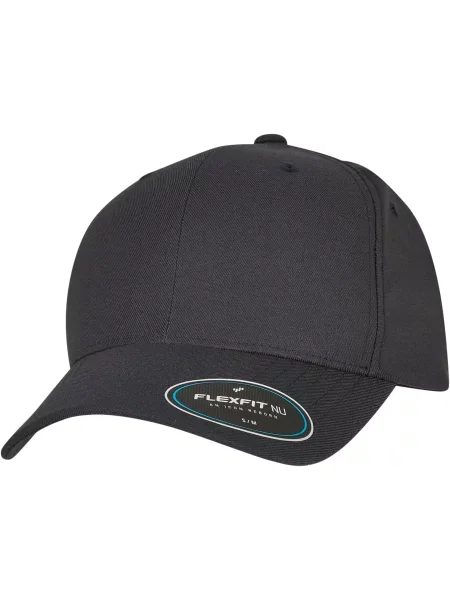 Шапка с козирки Flexfit сиво